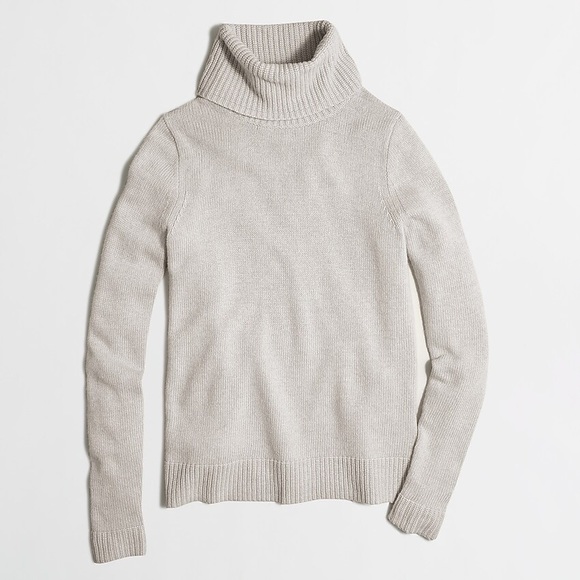 J. Crew Sweaters - J.Crew Cream Turtle Neck